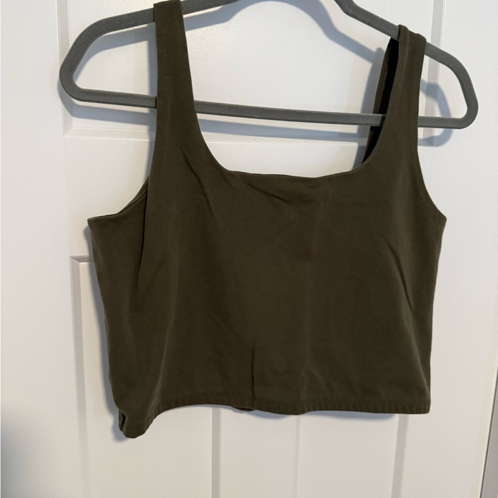 GAP Dark Green Women's Crop Top